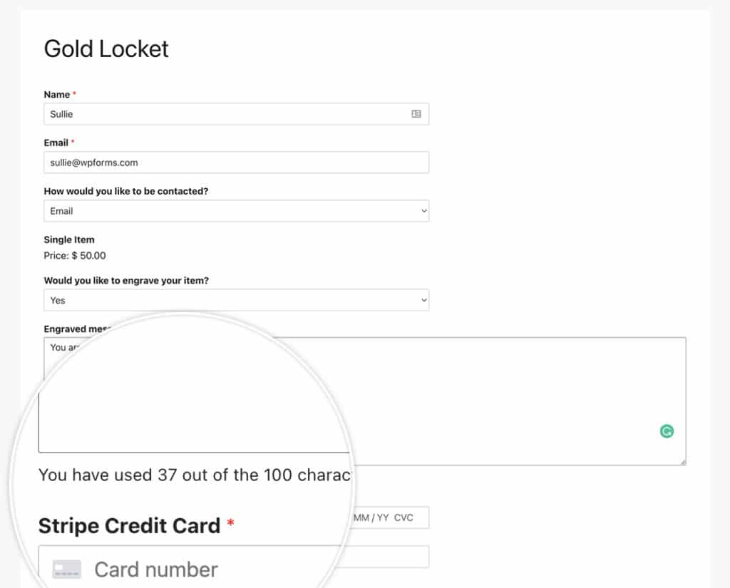 How to Change the Limit Character Validation Text