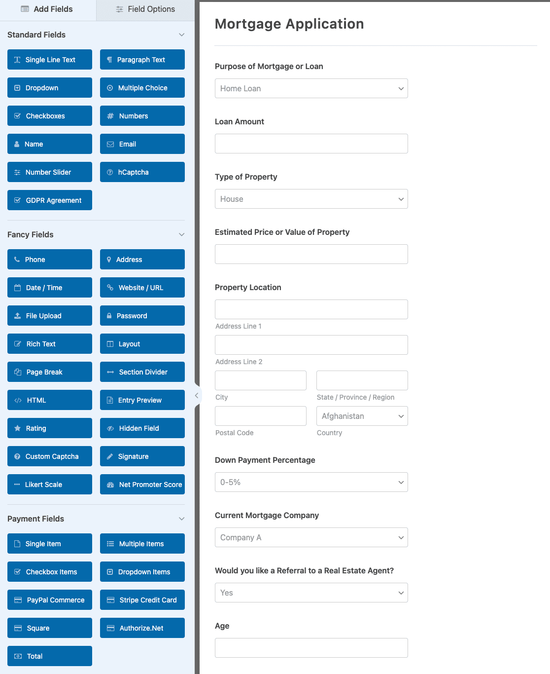 How to Make a Mortgage Application Form Online [TEMPLATE]