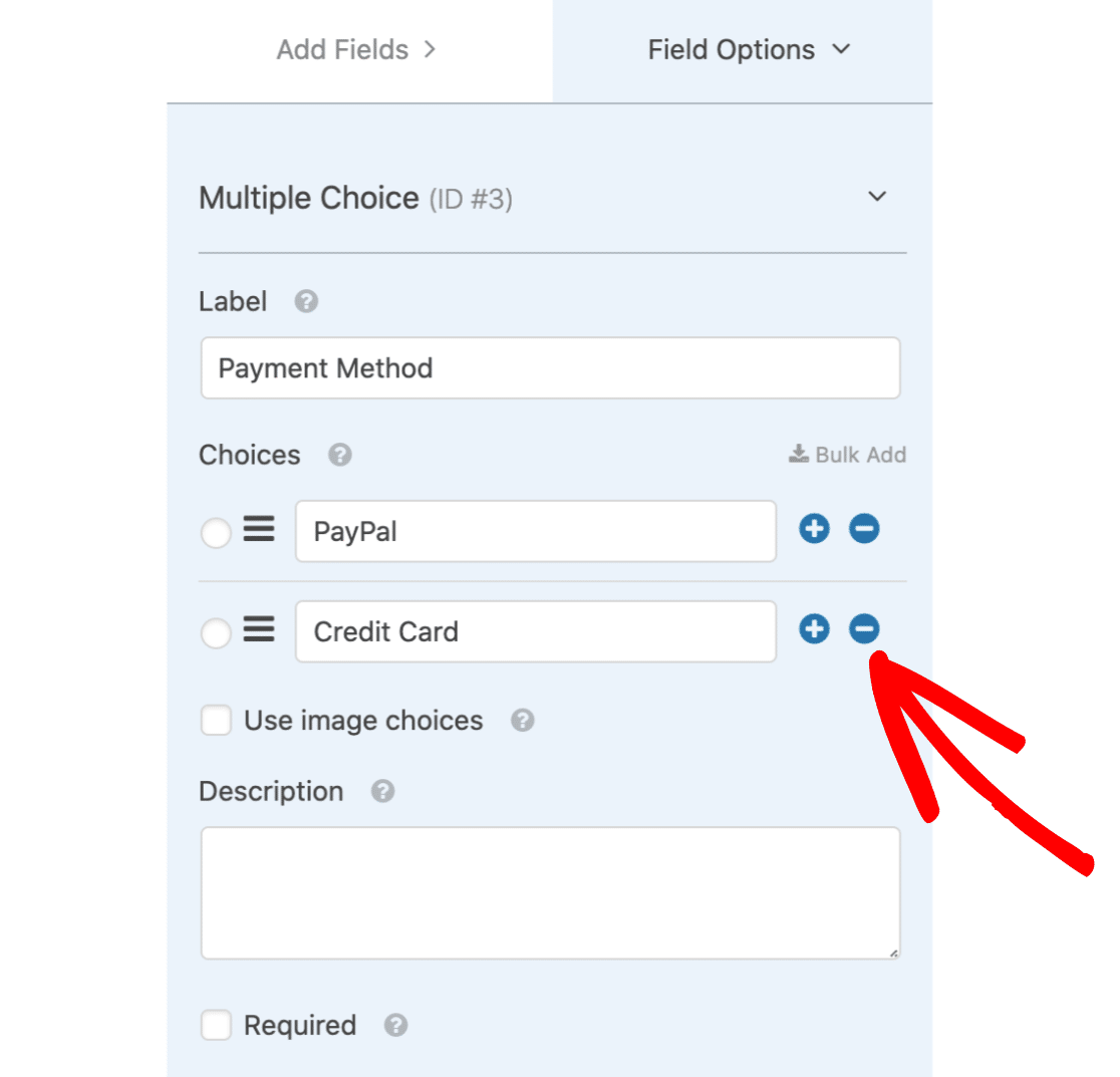 How to Allow Users to Choose a Payment Method on Your Form