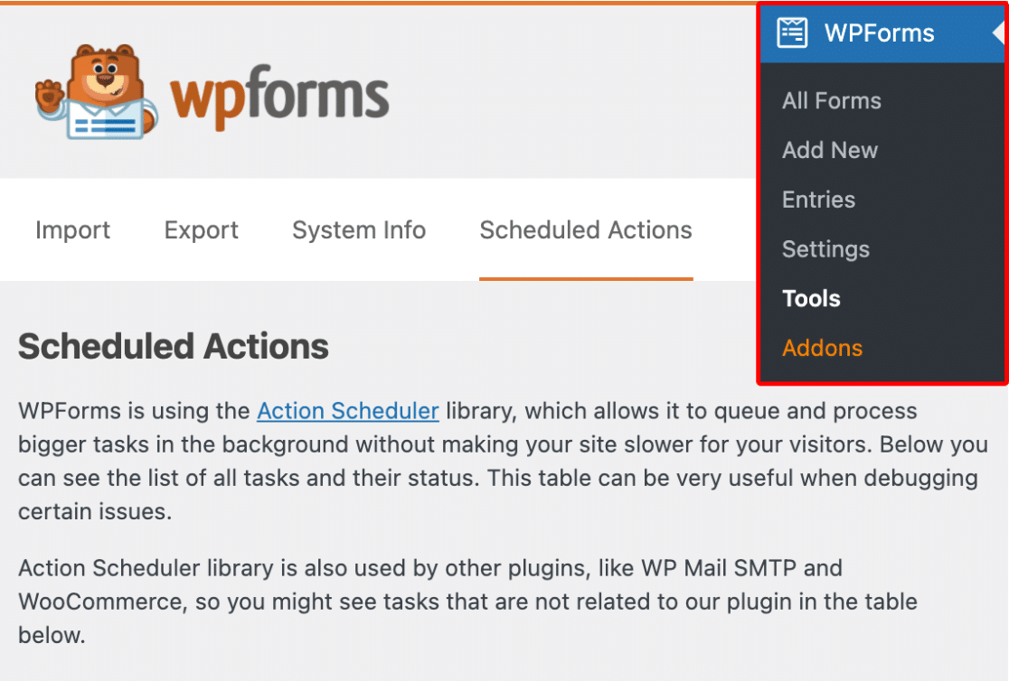 How to Troubleshoot Action Scheduler Issues in WPForms