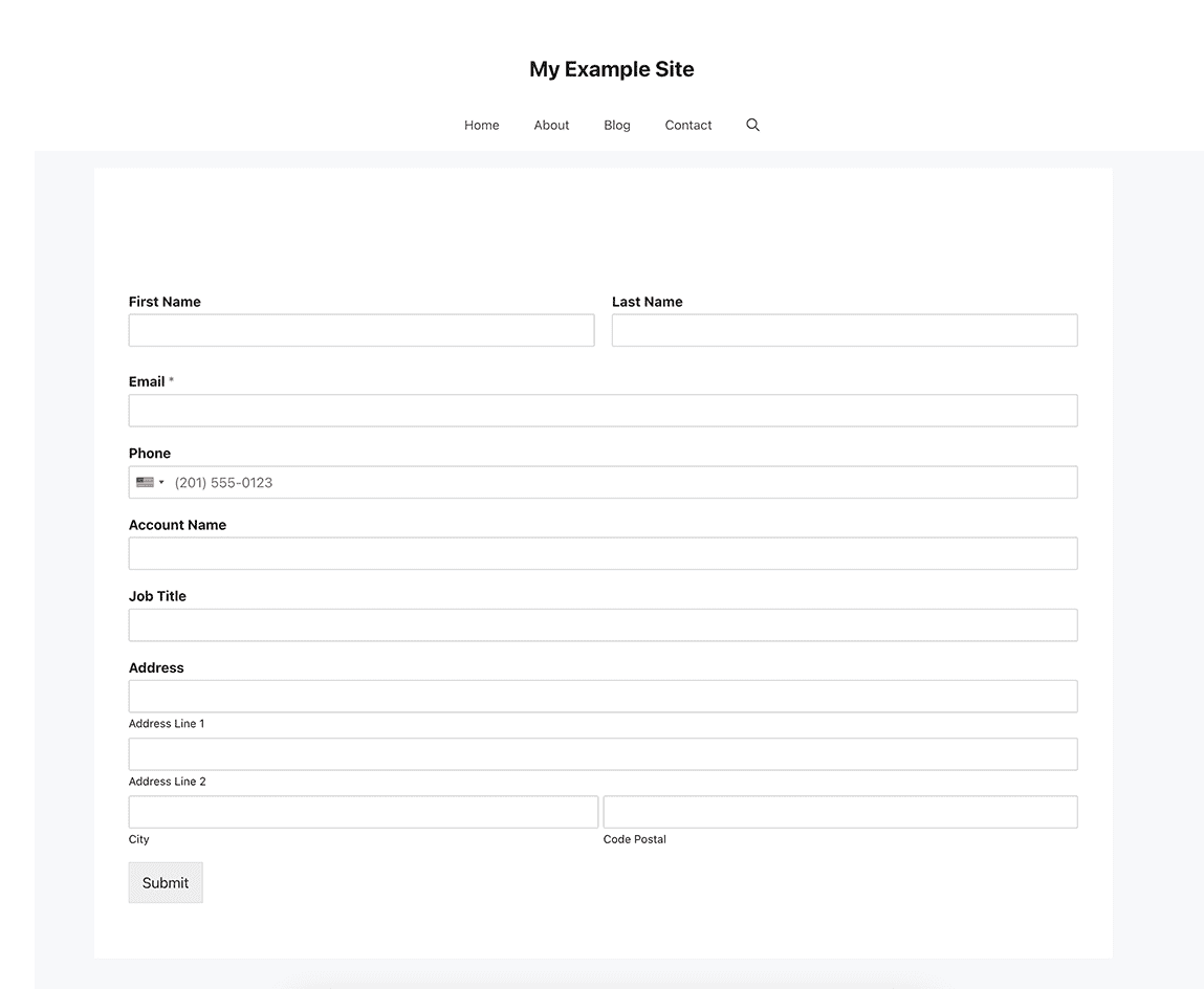 How to Customize the Address Field Layout