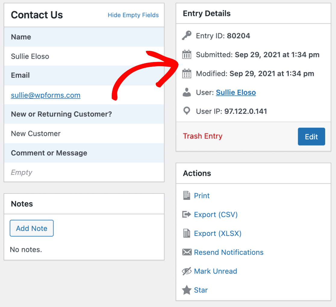 How to Add a Date / Time Stamp to WPForms Entries