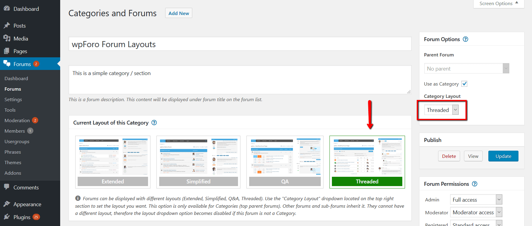 Forum Layouts wpForo WordPress Forum Plugin