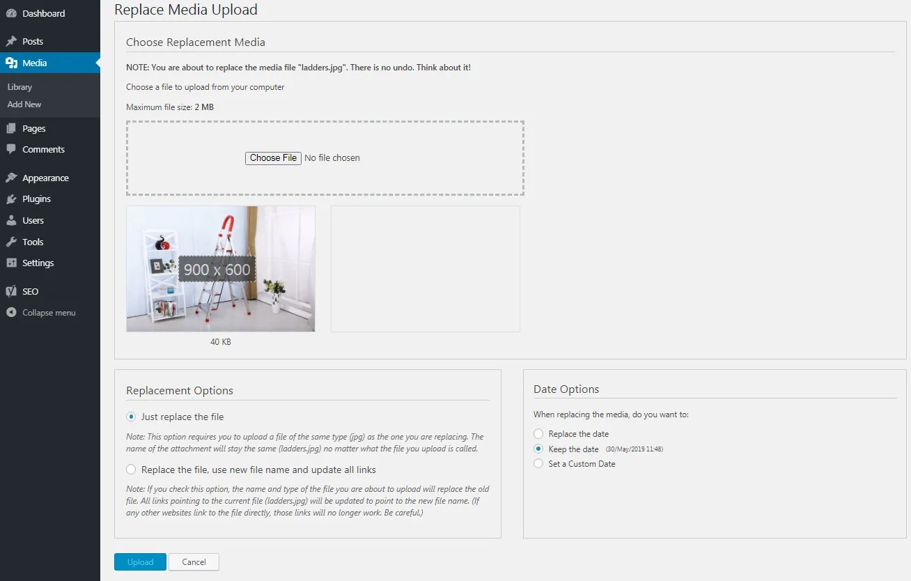 Organize media uploads by users in WordPress guide WP Full Care