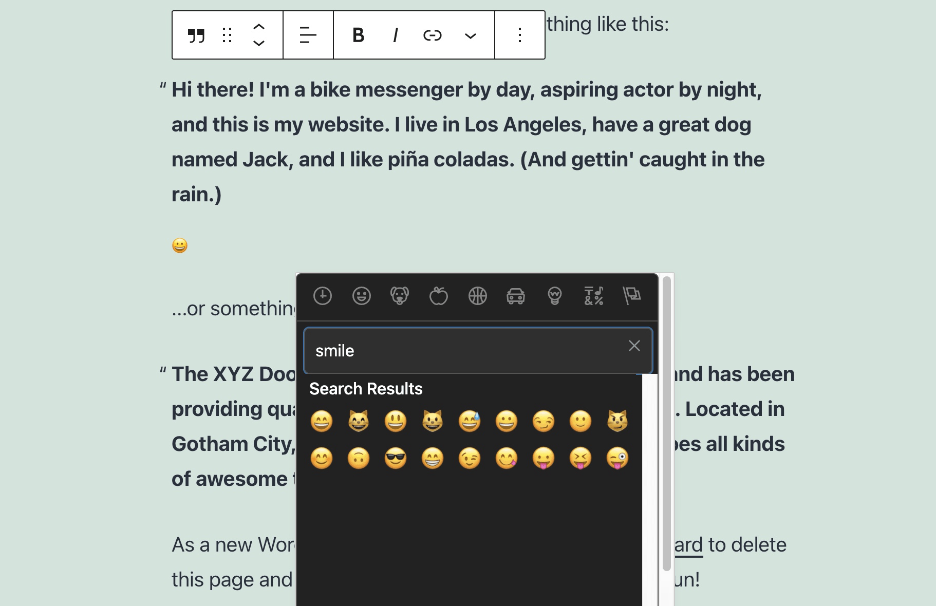 Emoji Toolbar plugin voor WordPress WordPress Handleiding