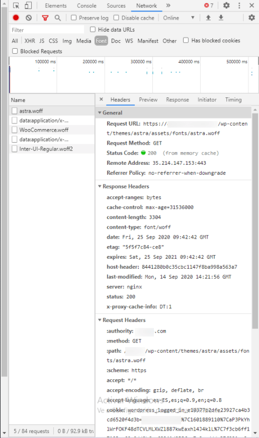 How to disable Google Fonts in the Astra theme • WordPress