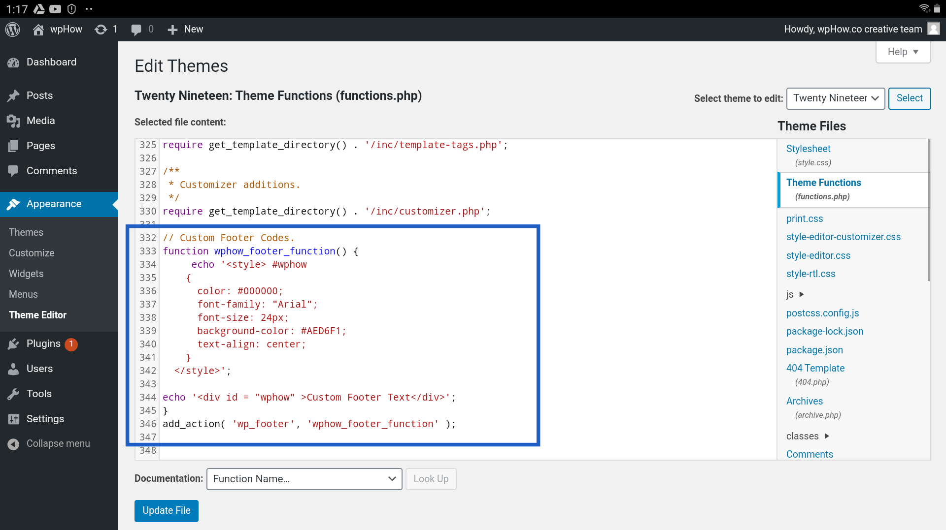 How To Edit WordPress Footer? 4 Easy Methods wpHow
