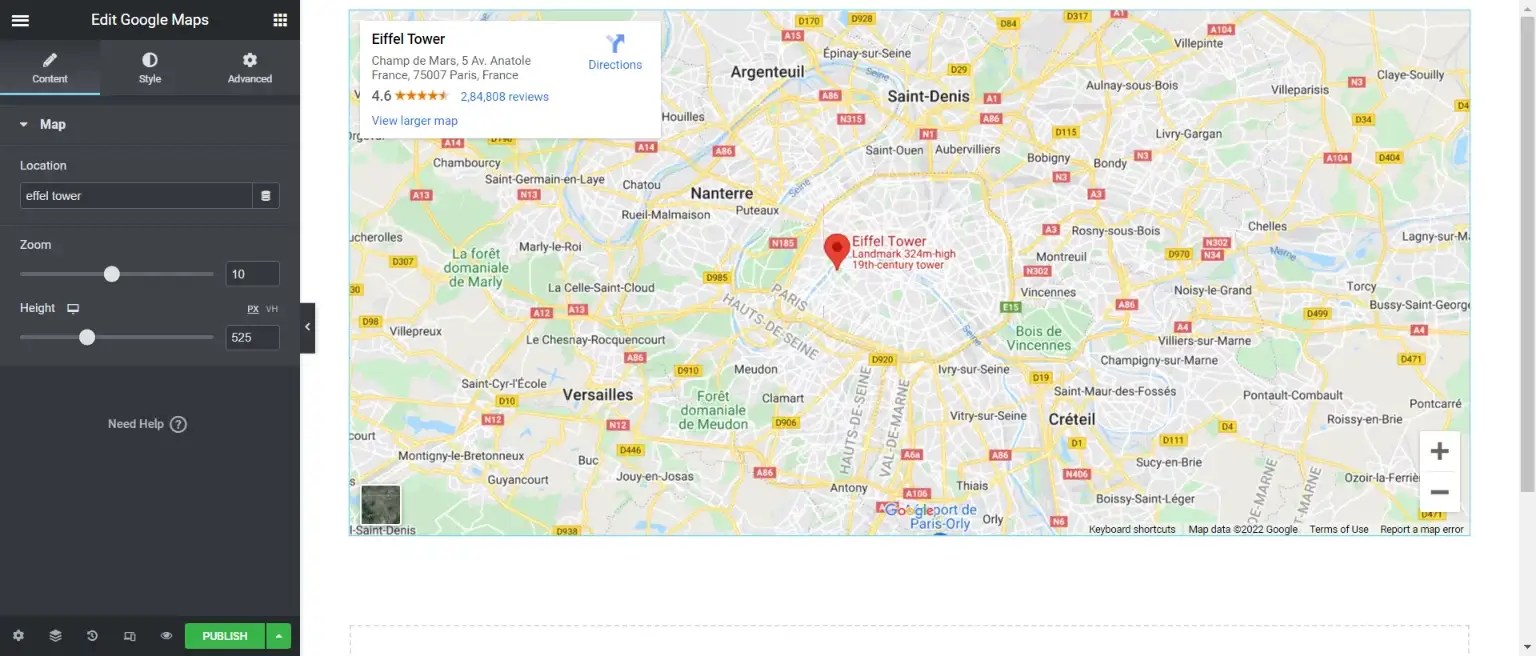 How to Add Google Maps Using Elementor? (6 Easy Steps) wpHow