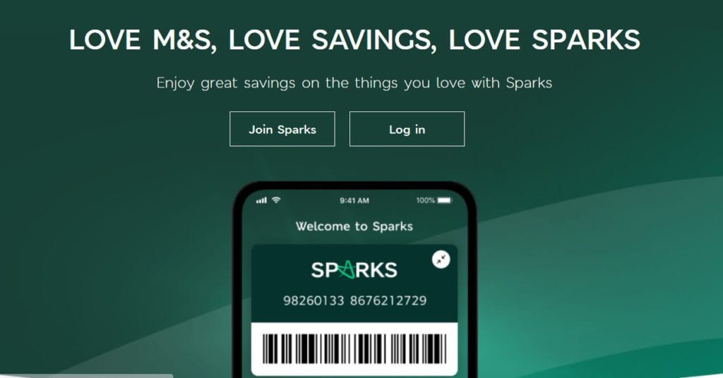 M&S Sparks Card How Does The Reward Scheme Work?