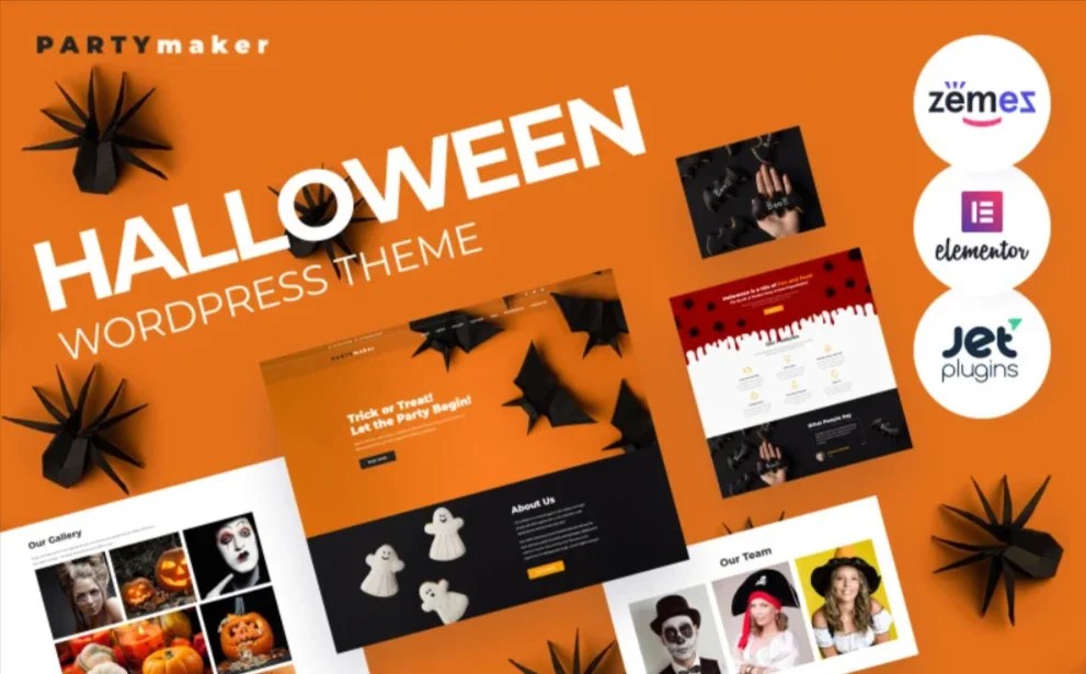 Top 10 Halloween site Templates And Themes For WordPress WPinLearn