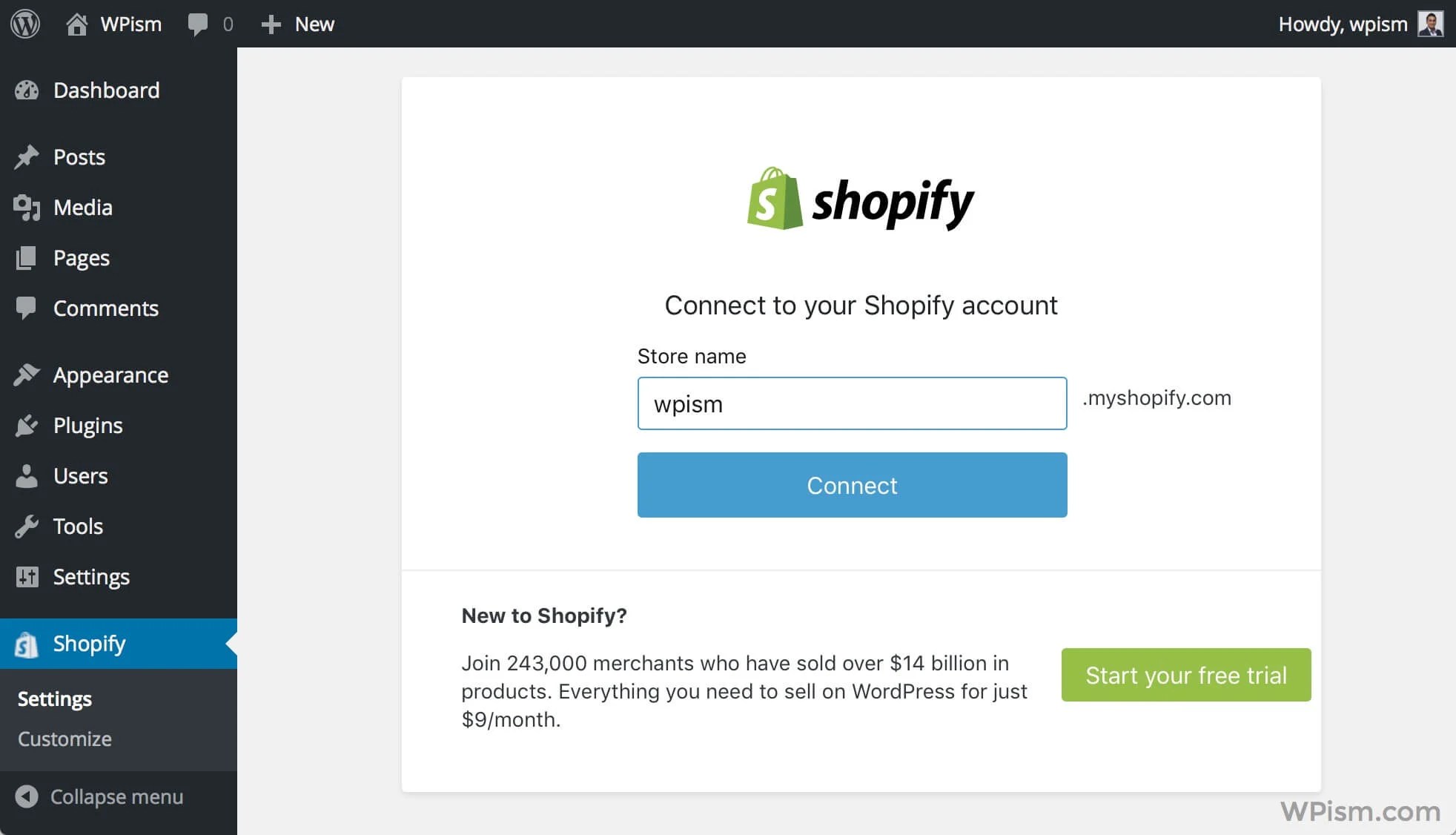 Shopify Plugin and Themes to Integrate with WordPress 2024