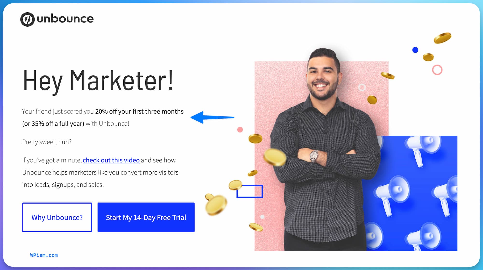 Unbounce Coupon Code 2023 Deal 35 OFF Full Year Promo