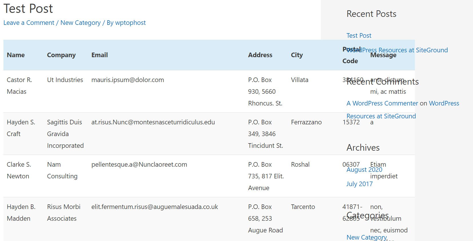 How to enable Responsive Tables in WordPress [CSS TablePress] WPJunction