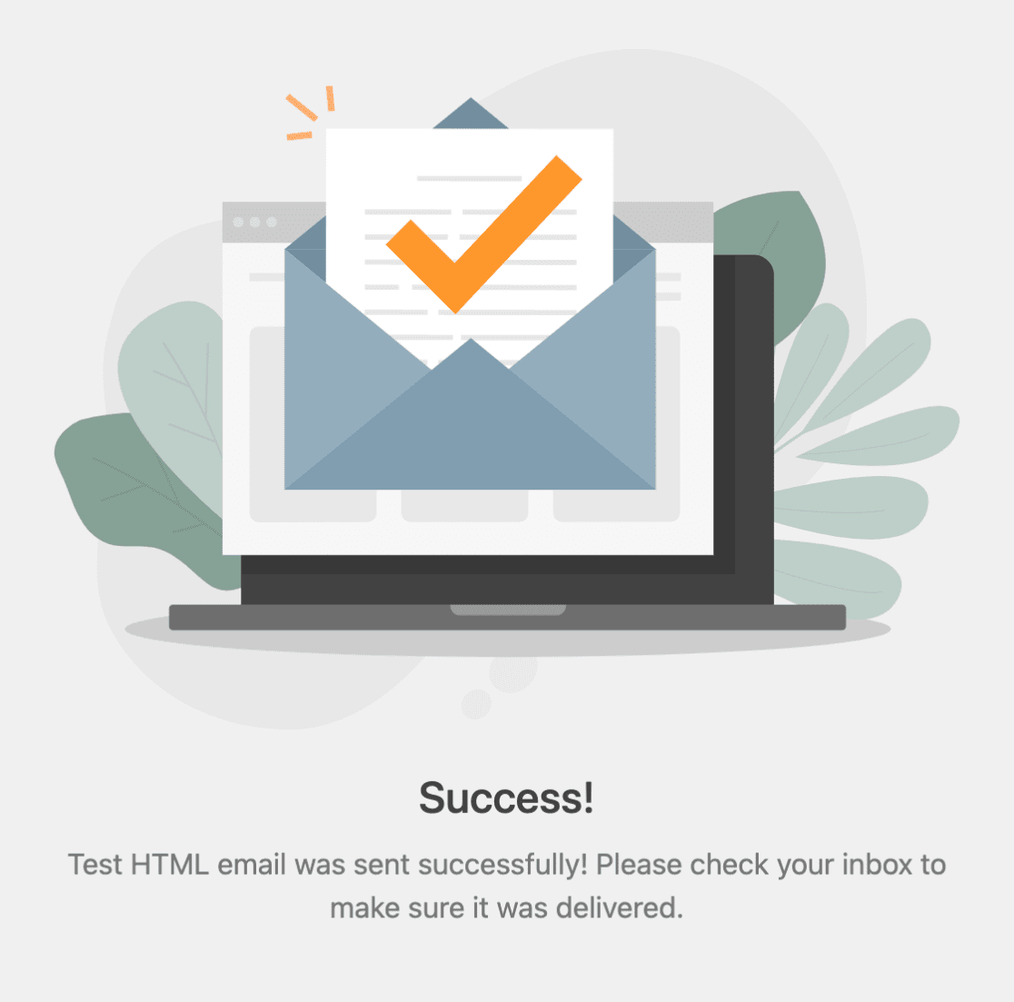 Sending a Test Email WP Mail SMTP