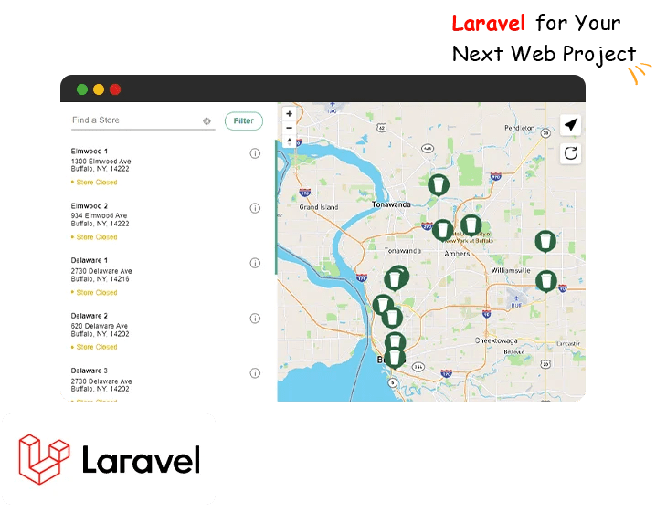 Laravel Store Locator Software WP Maps