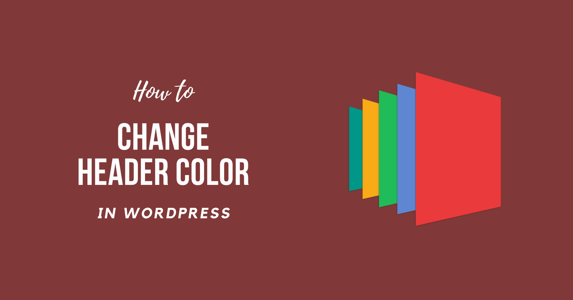 How to Change Header Color in WordPress (2021) Easy Beginner Guide WP