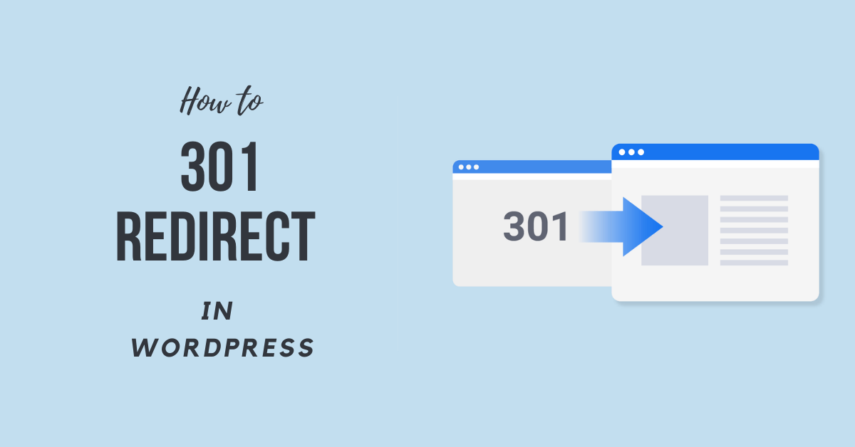 How to do a 301 redirect in WordPress (2020) Easy Tutorial WP Marks