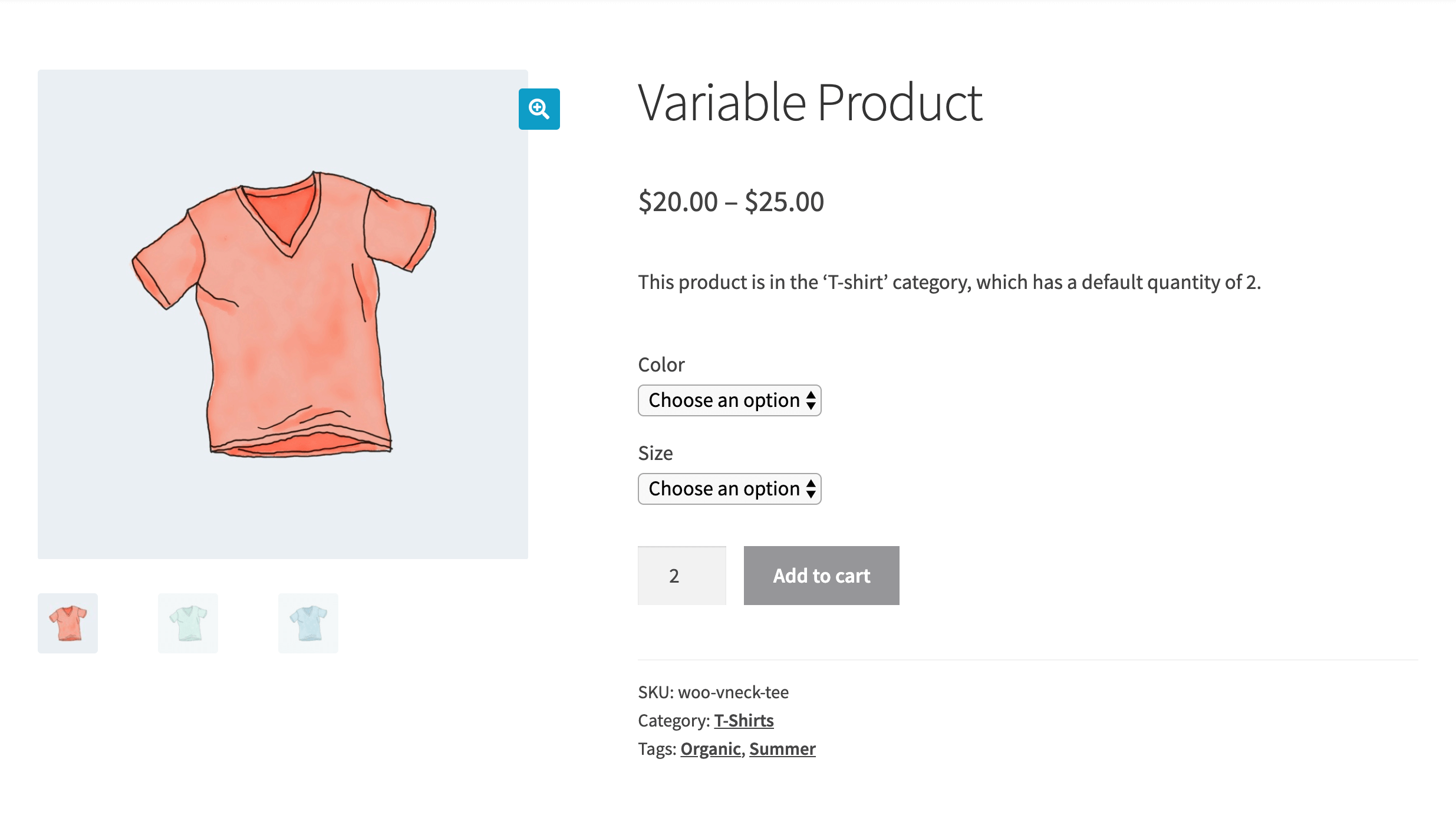 How to Change the Default Quantity