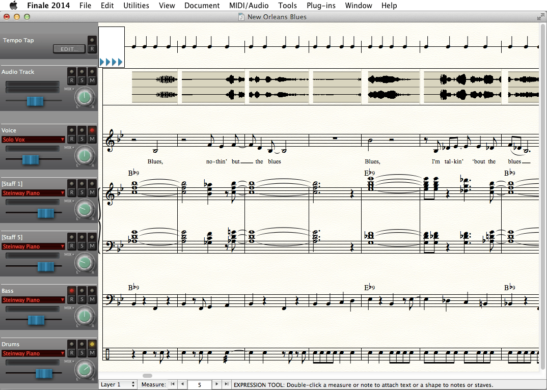 Production and Sequencing Tools Finale