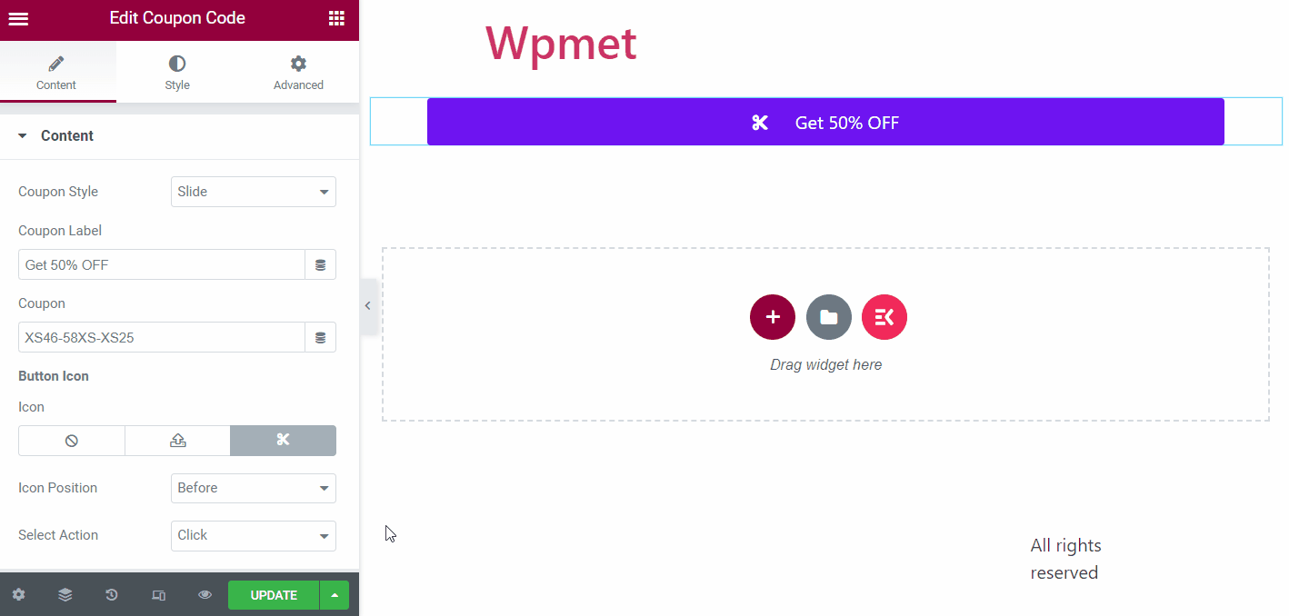 How to Create Coupon Codes in Elementor Wpmet