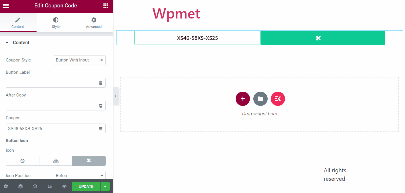 How to Create Coupon Codes in Elementor Wpmet