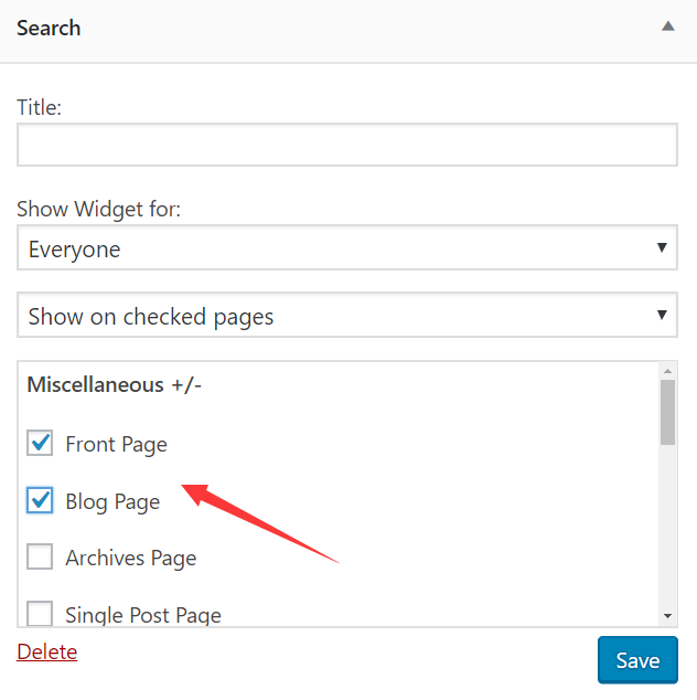 Show/Hide Widgets On Specific Wordpress Pages And Posts SP Display