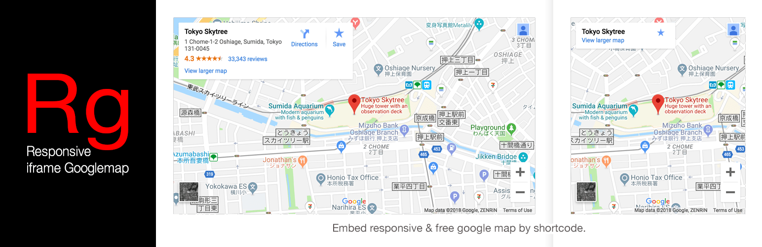 Google Maps Embed Using Shortcodes Responsive iframe GoogleMap WP Missing