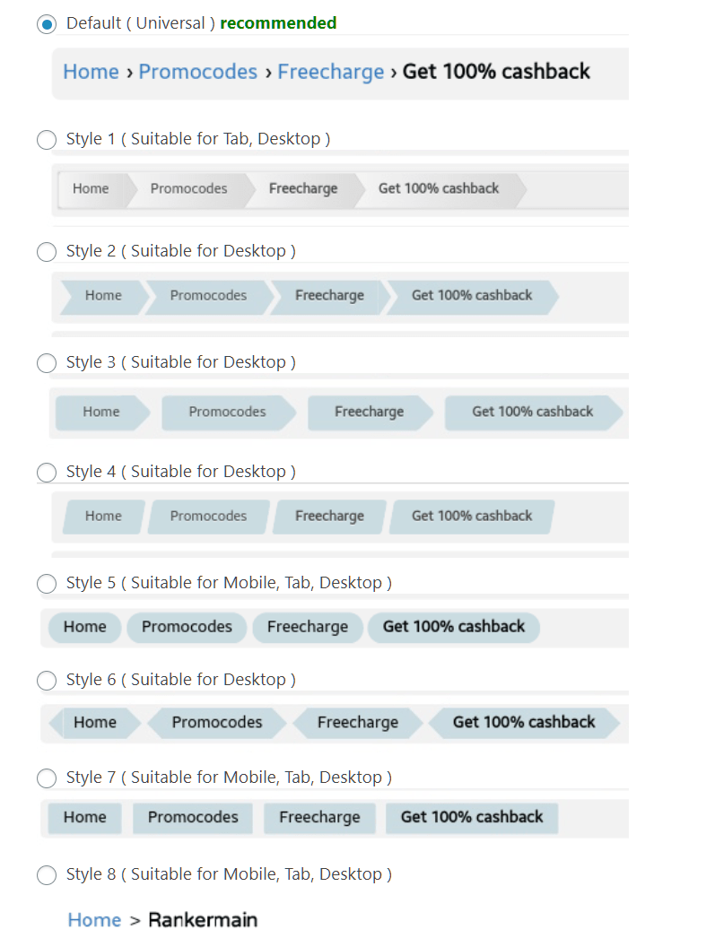 Responsive Beautiful Breadcrumbs Plugin SEO Rank Breadcrumbs WP Missing