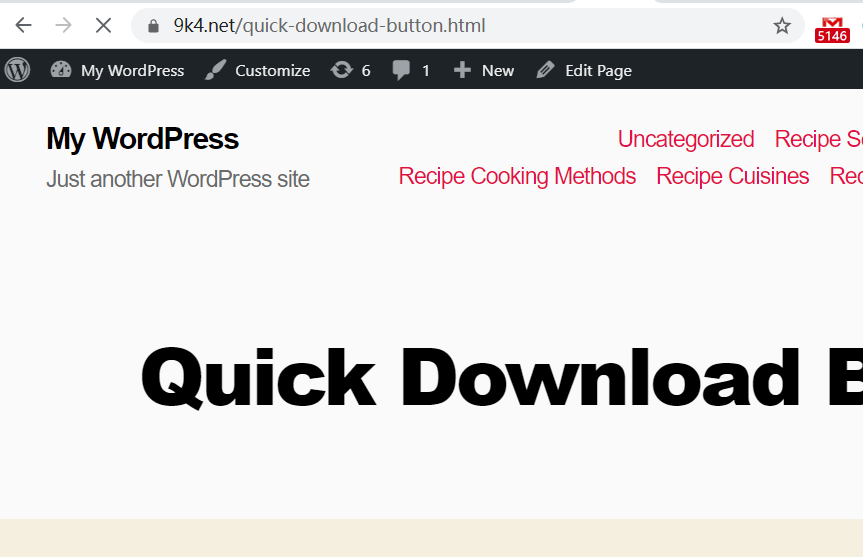 Add .html To End Of WordPress Page URL WP Missing