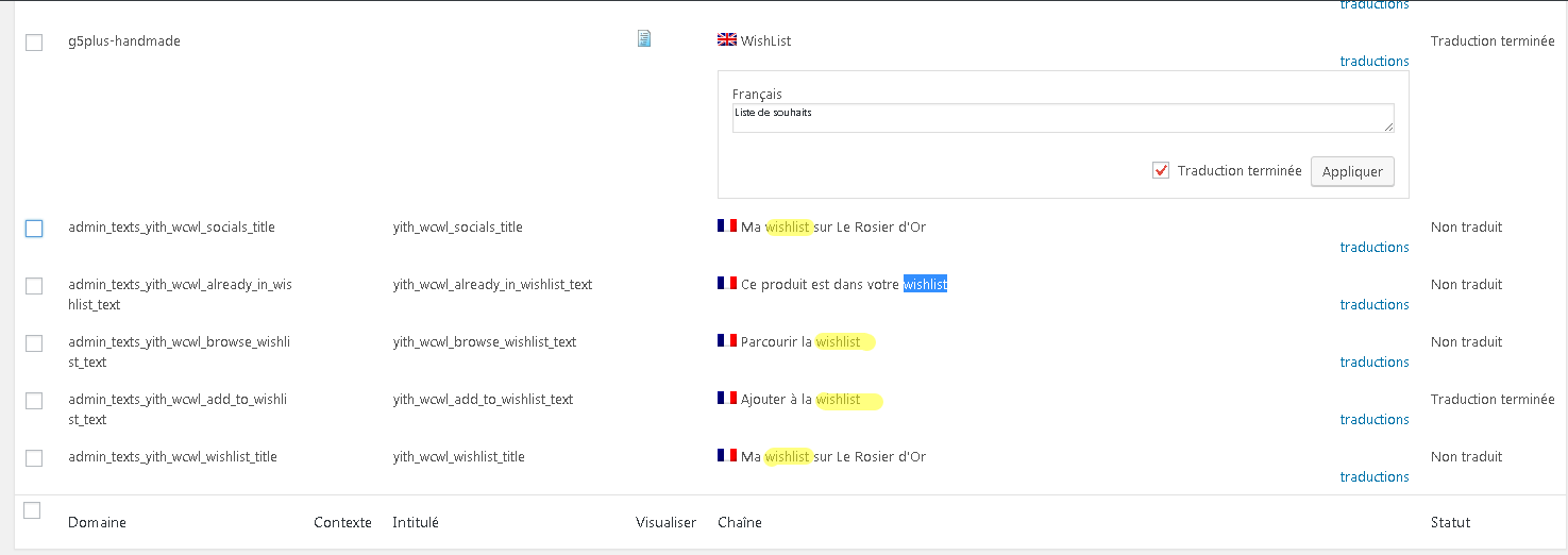 Comment traduire en français un mot anglais inséré dans
