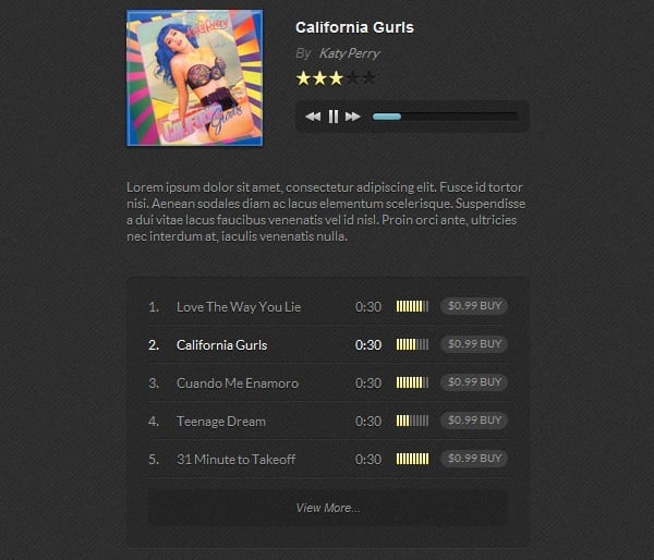 WordPress MP3/OGG Audio Player Review HTML5 jQuery Audio Player