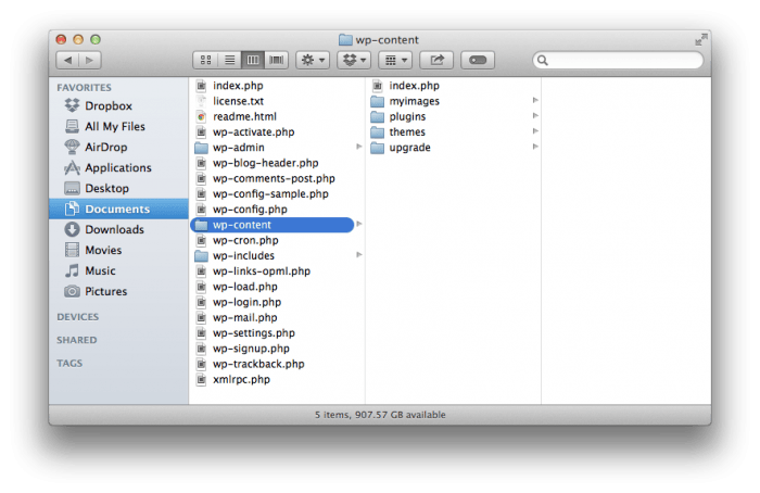 How you can Change the Default WordPress Add Folder