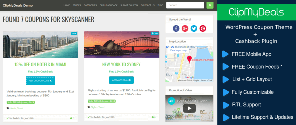 20+ Best Coupon and Deals WordPress Themes for 2018