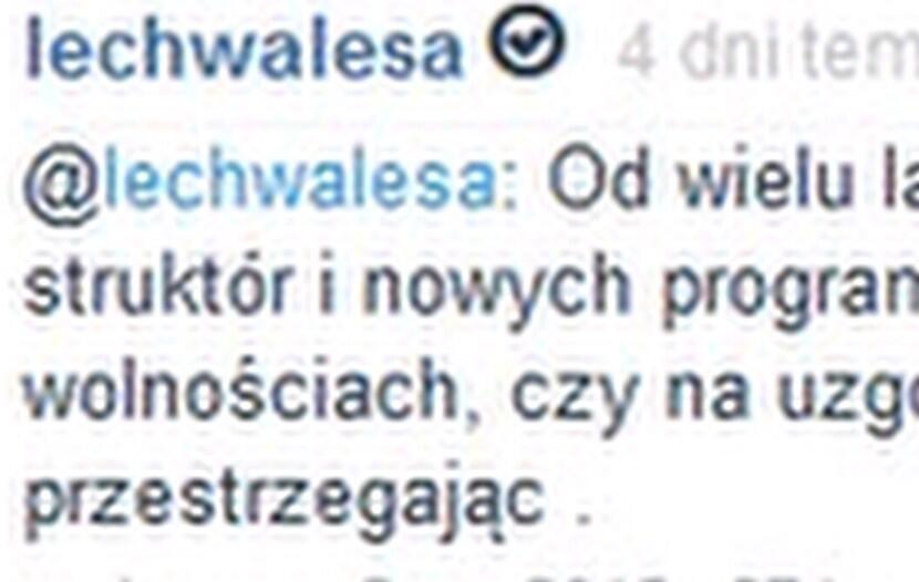 Wałęsa o swoim dorobku
