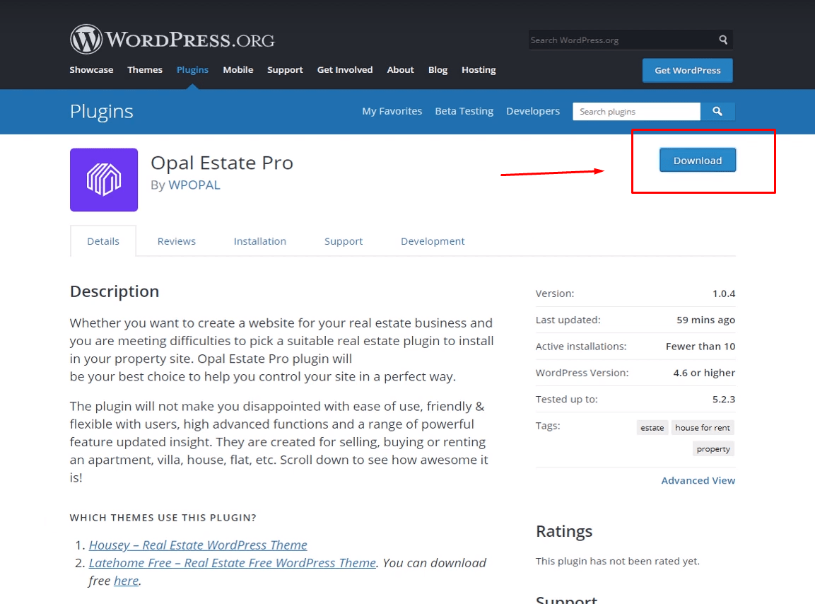 How to install Opal Estate Pro plugin Tutorials