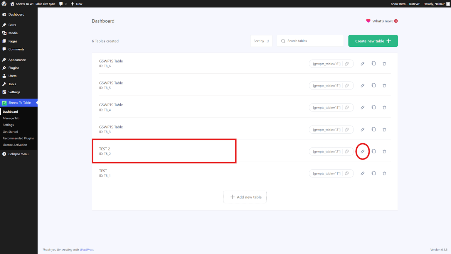How to hide table rows and columns of Google Sheets table » WPPOOL