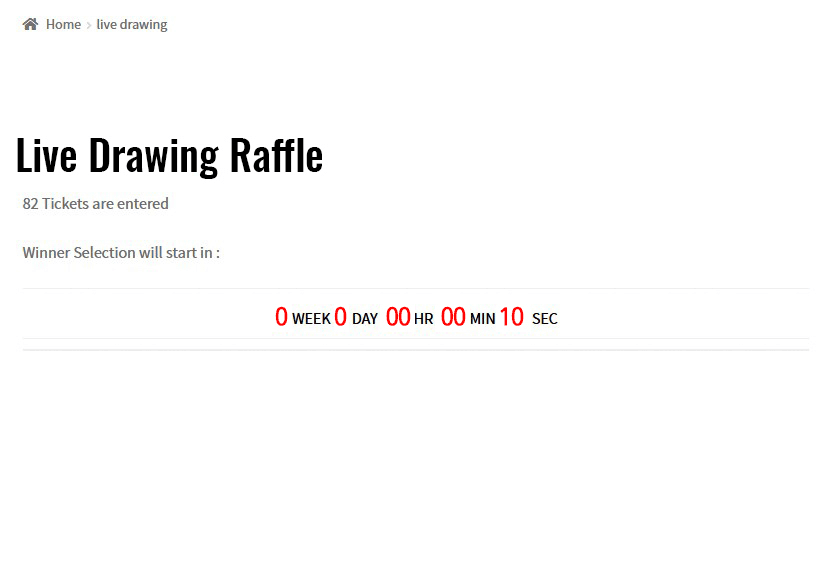 Raffle Ticket Generator for