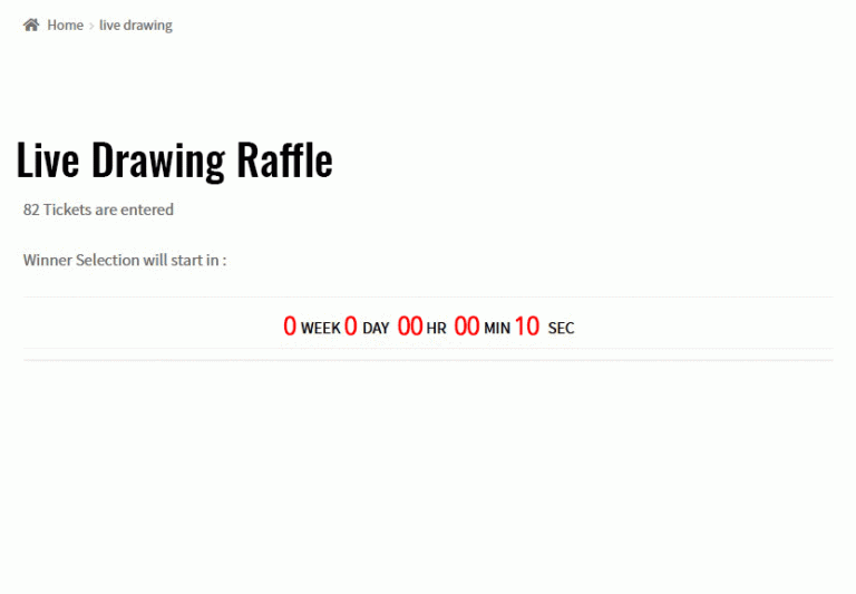 Raffle Ticket Generator for