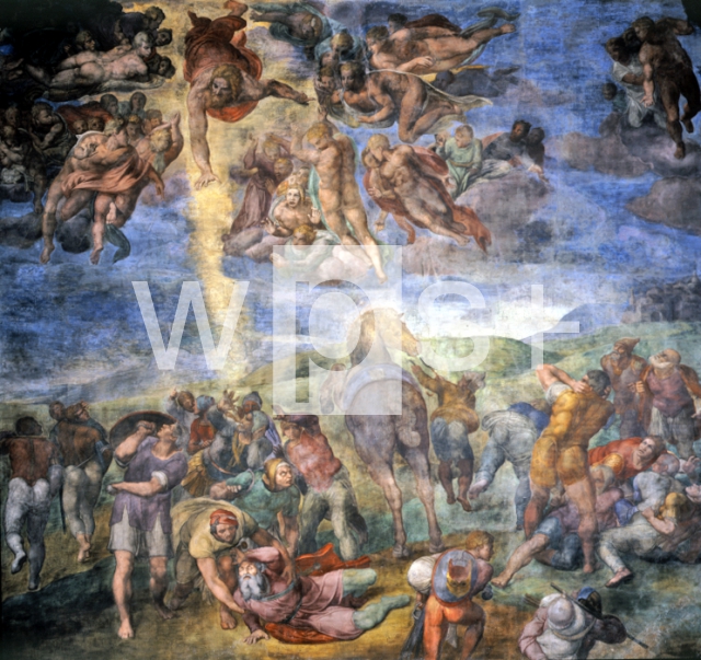 MICHELANGELO Buonarroti｜聖パウロの回心 美術 wps+（ワールド・フォト・サービス）