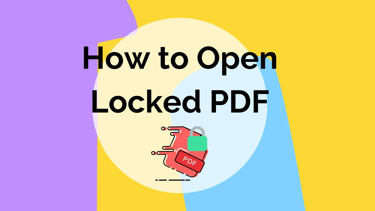 How to Open a Locked PDF WPS PDF Blog