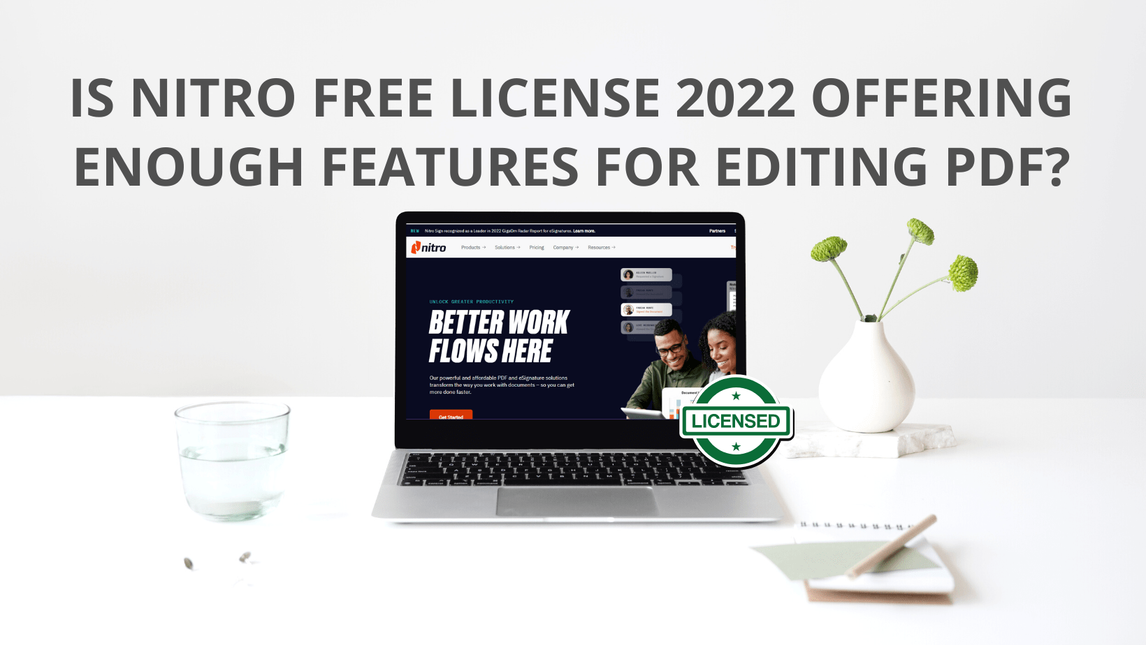 Nitro Free Key of PDF WPS PDF Blog