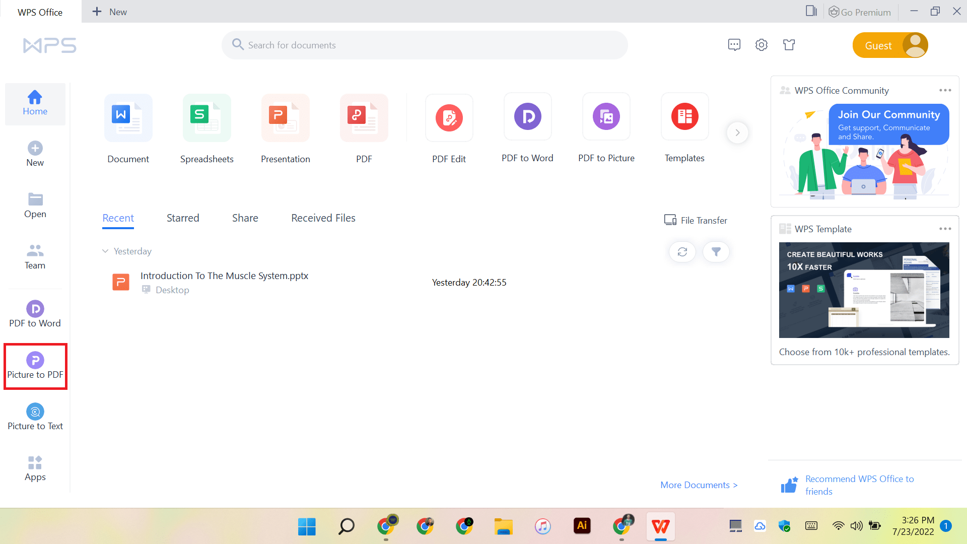 How to Convert Whatsapp Image to PDF for Free Online and Offline WPS