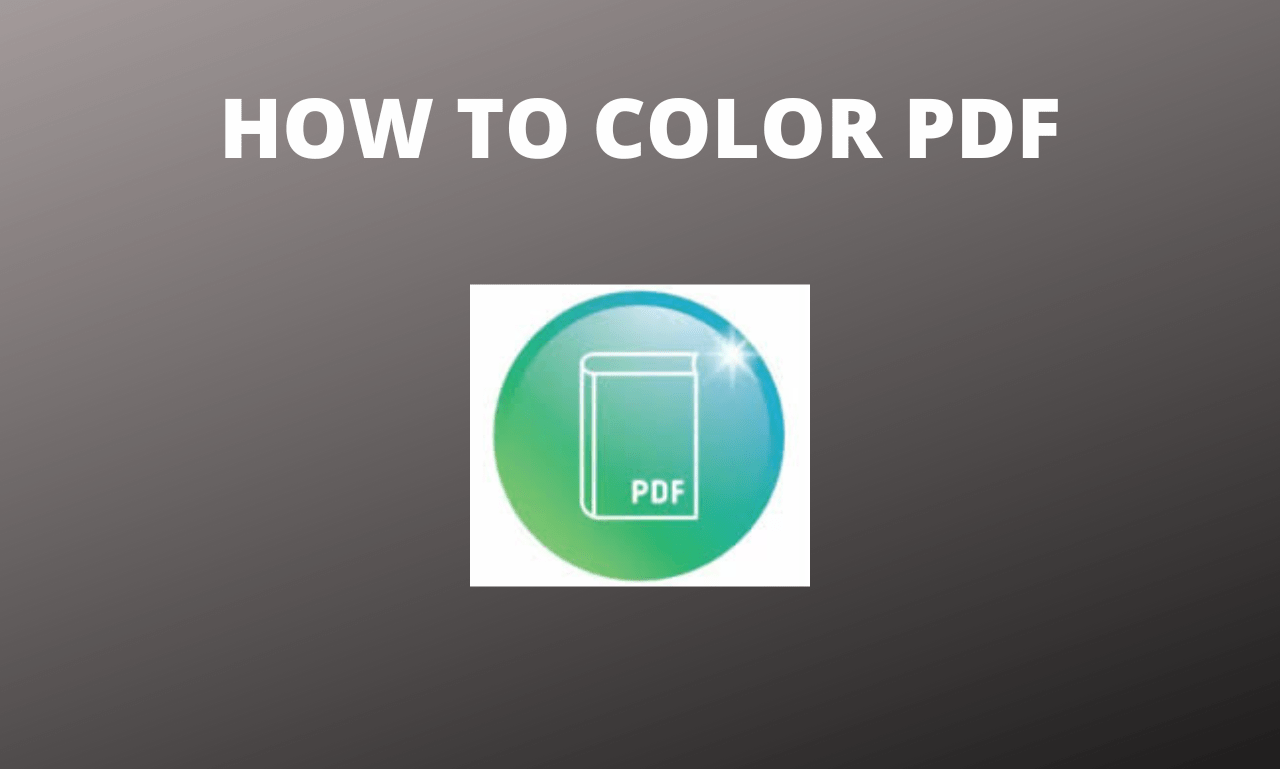 How to Color PDF Online & Offline in 2022 WPS PDF Blog
