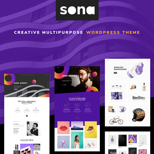 Sona – Digital Marketing Agency WordPress - WP Starter Pack
