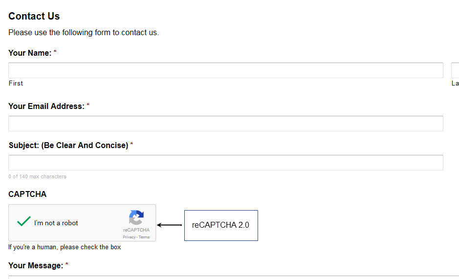 reCAPTCHA 2.0 Support in GravityForms 2.0