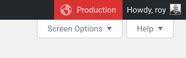 New Plugin Displays WordPress Environment Type for Admins