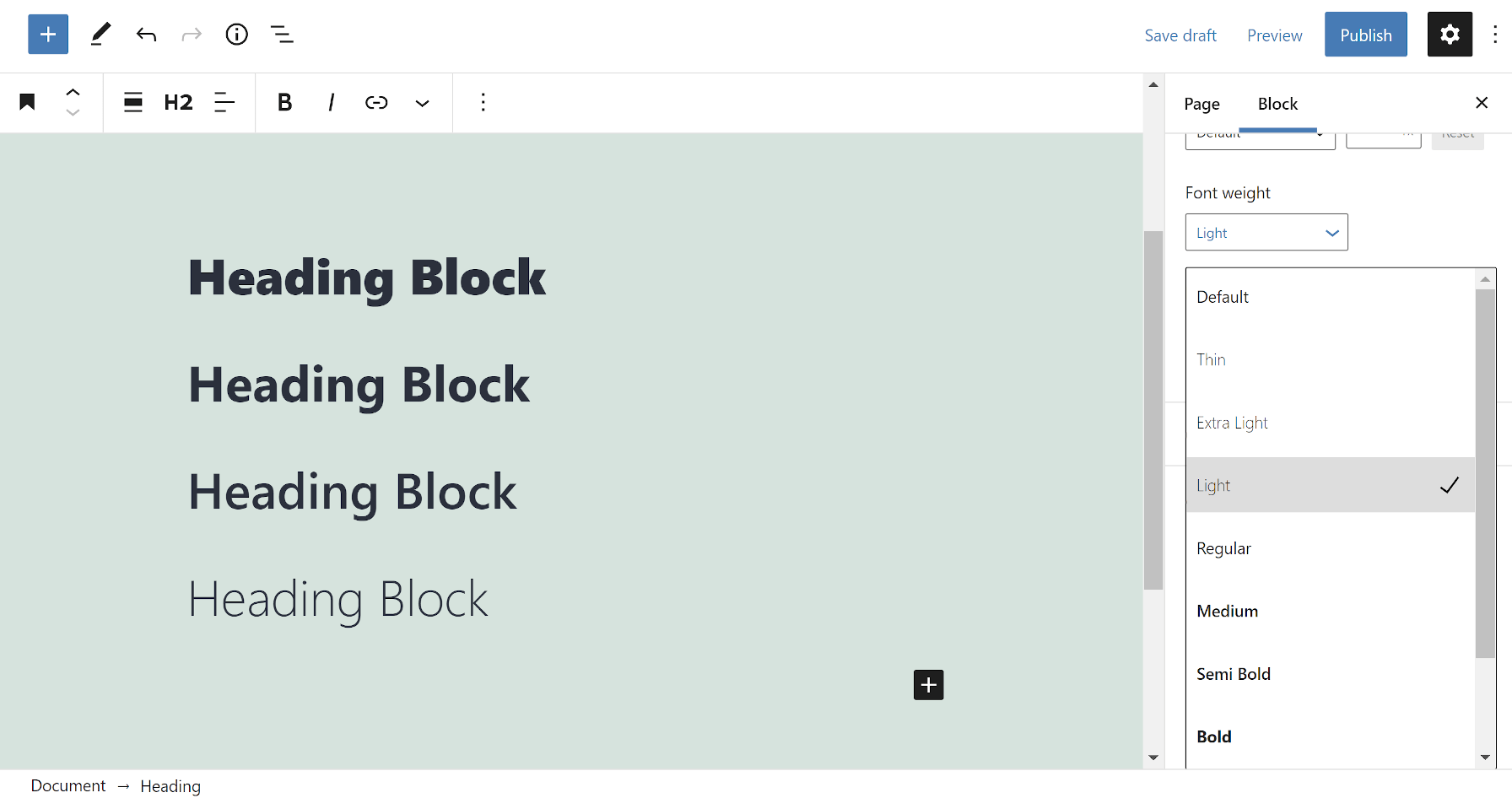 Gutenberg 10.8 Adds New Typography Controls and Block Previews