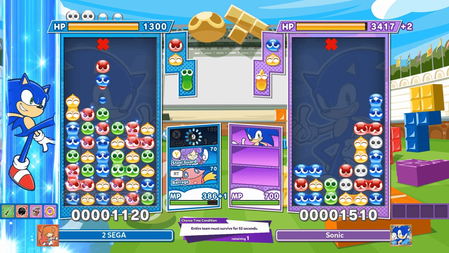ぷよぷよテトリス2が無料アップデート、協力ボスバトル、ソニック参戦など。 WPTeq
