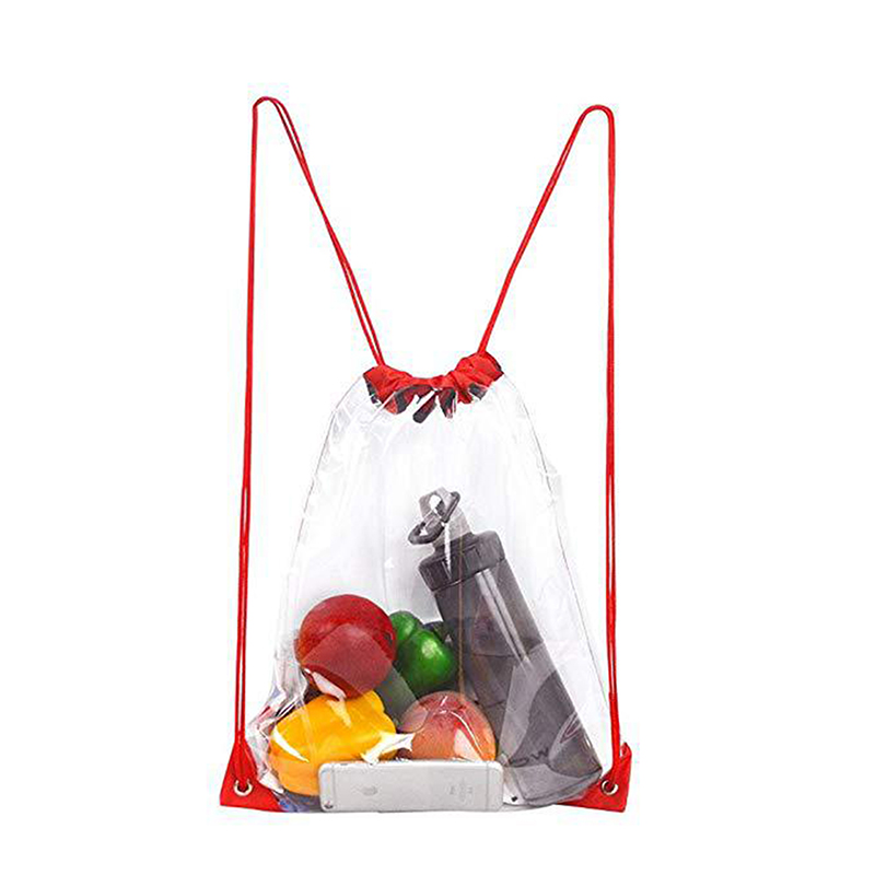 Waterproof Clear Drawstring Backpack Kinyale Quality Promotional Products