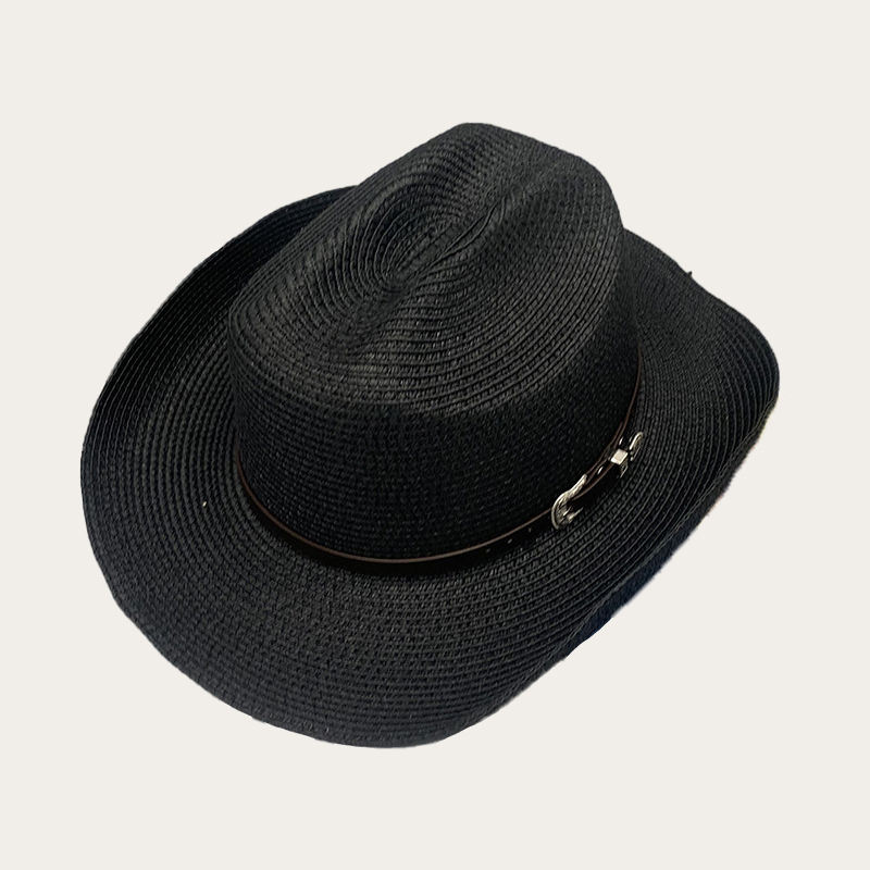 Collapsible straw cowboy hat tchat